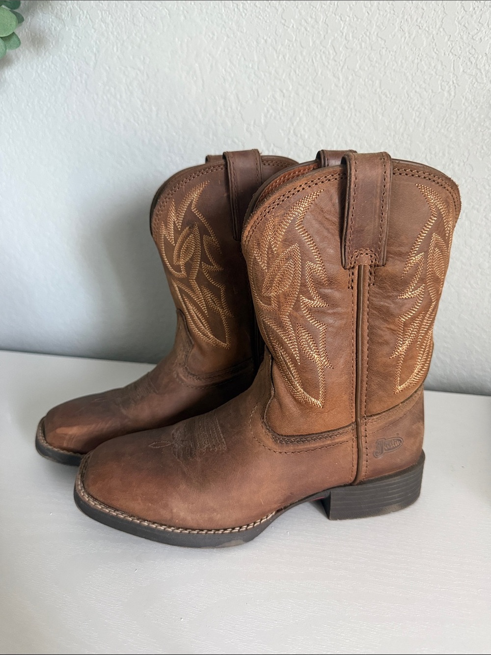 Boys Justin Boots size 3D